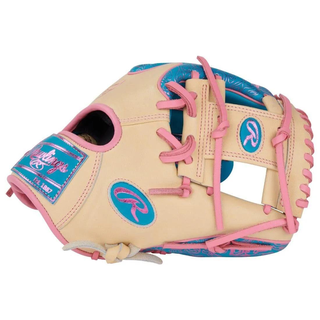 2024 Vibrant Series Rawlings Heart of the Hide 11.5" Infield Baseball Glove: PROR204W-2TEC