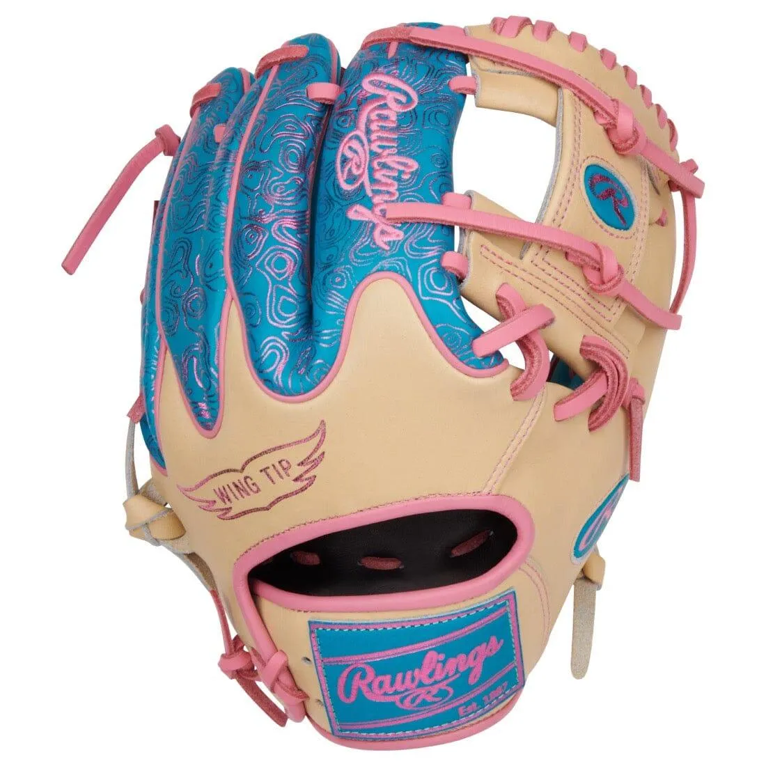2024 Vibrant Series Rawlings Heart of the Hide 11.5" Infield Baseball Glove: PROR204W-2TEC