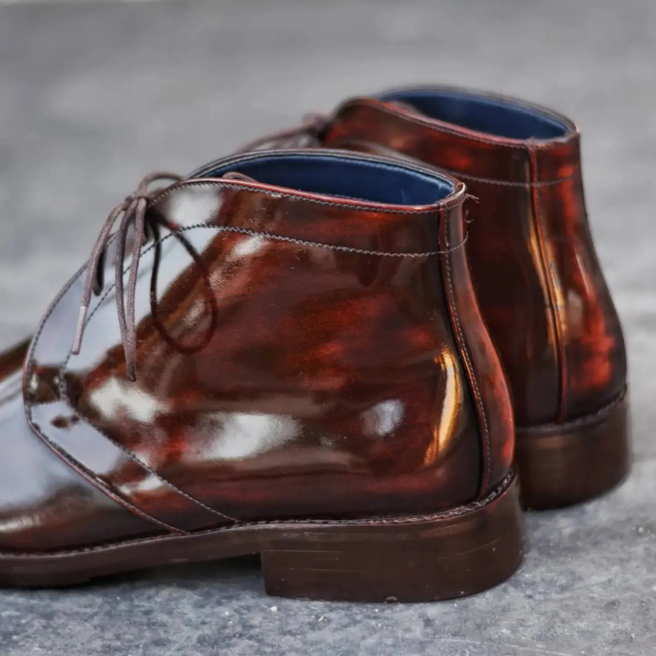 446 Classic Chucka Boots Burgundy