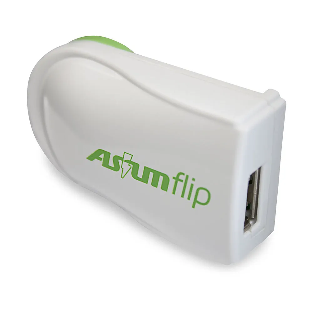 Asium Flip Rotating USB Charger