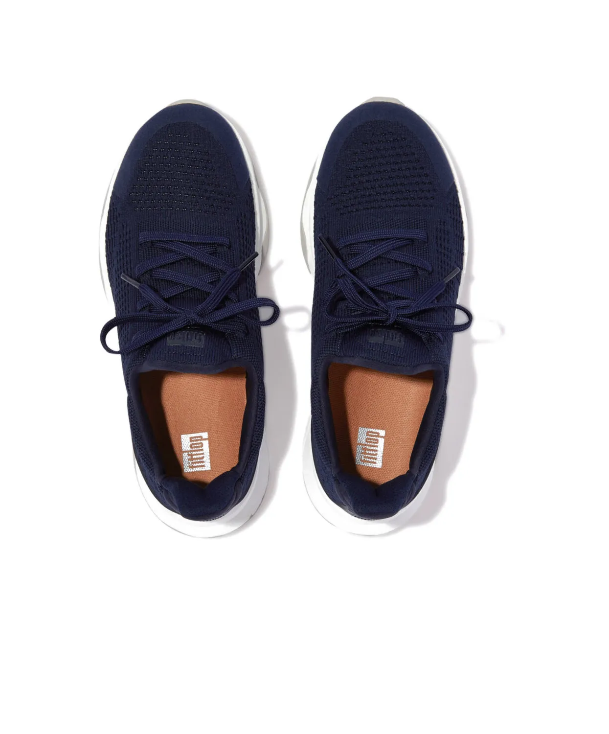 FitFlop Vitamin FFX Knit Sports Sneakers Navy