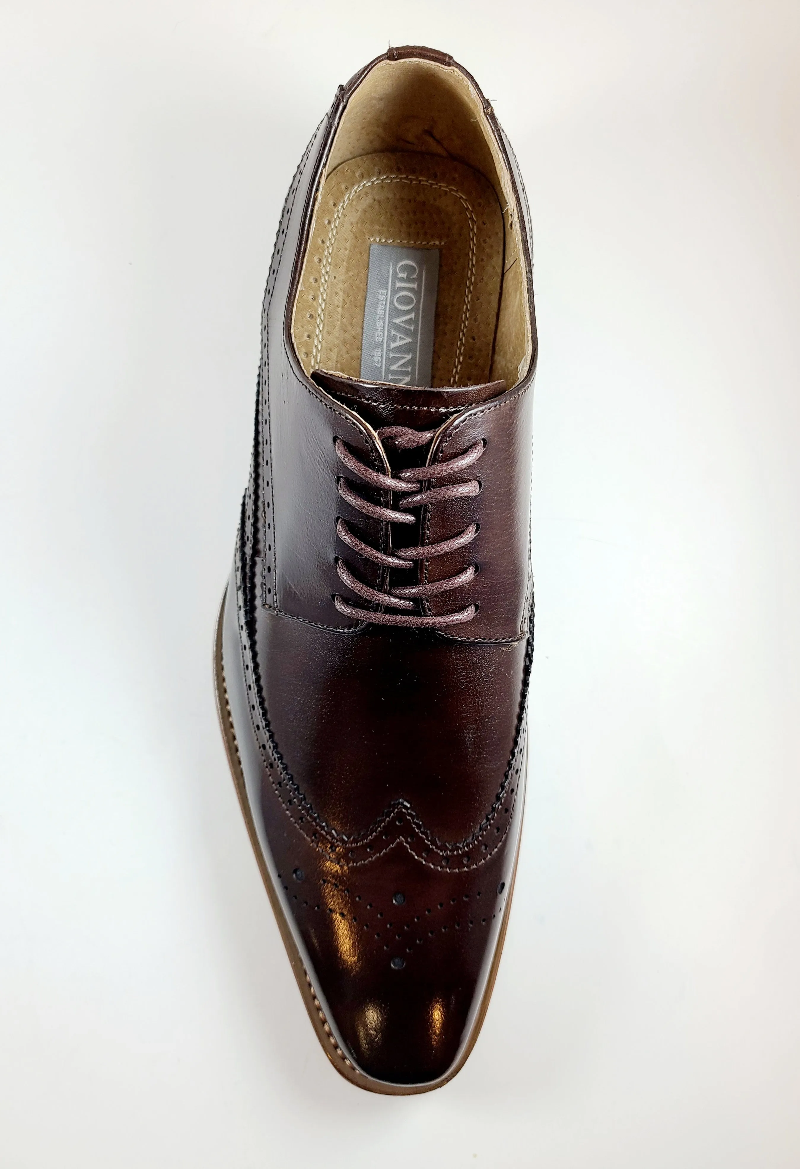Giovani Wingtip shoes