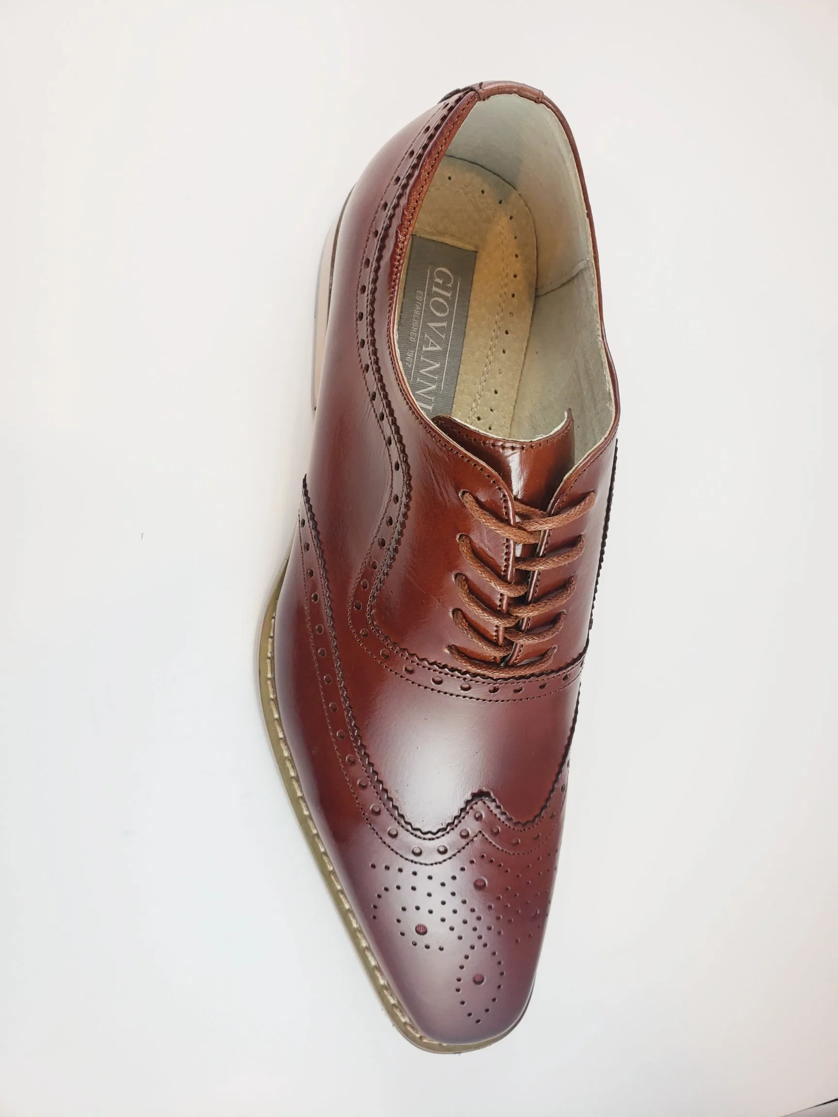 Giovani Wingtip shoes
