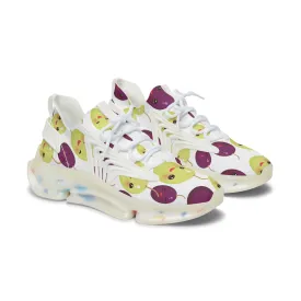 Kawaii Grapes Women's Mesh Sneakers