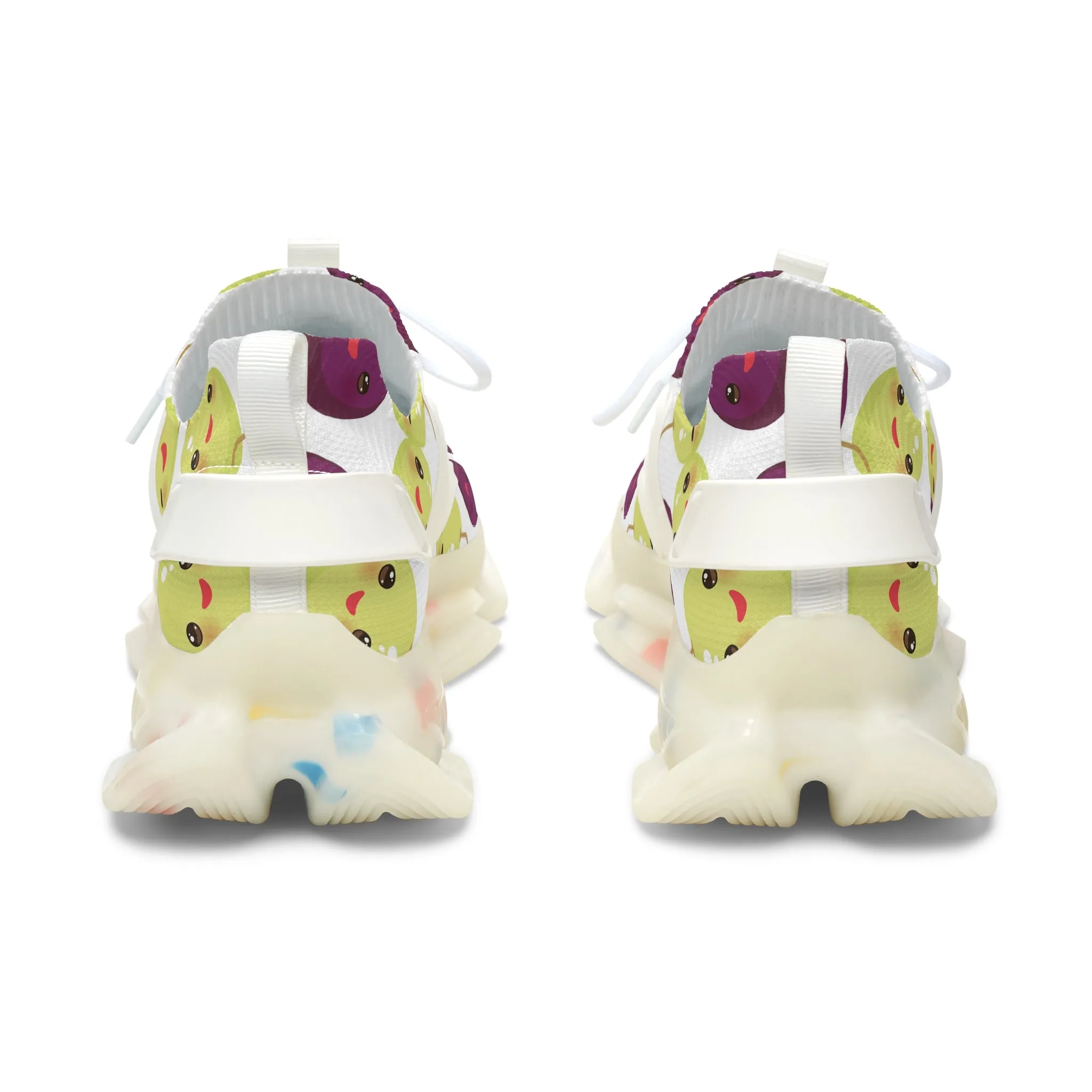 Kawaii Grapes Women's Mesh Sneakers