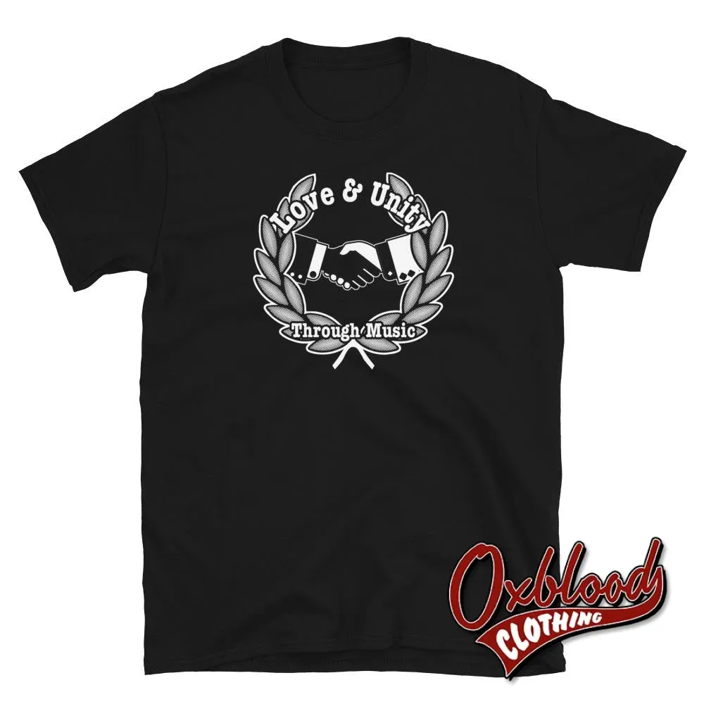 Love & Unity Through Music T-Shirt - Ska Two-Tone Clothing