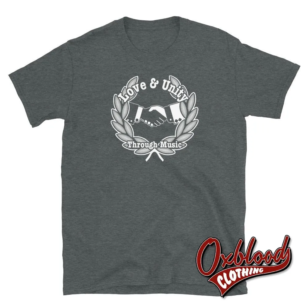 Love & Unity Through Music T-Shirt - Ska Two-Tone Clothing