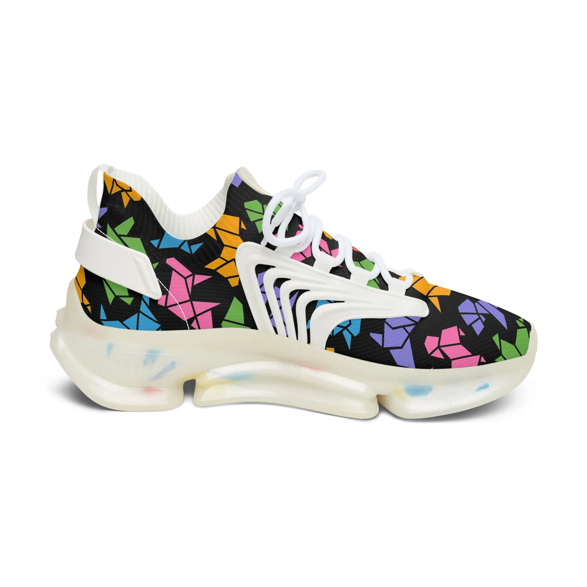 Origami Dogs Women's Mesh Sneakers