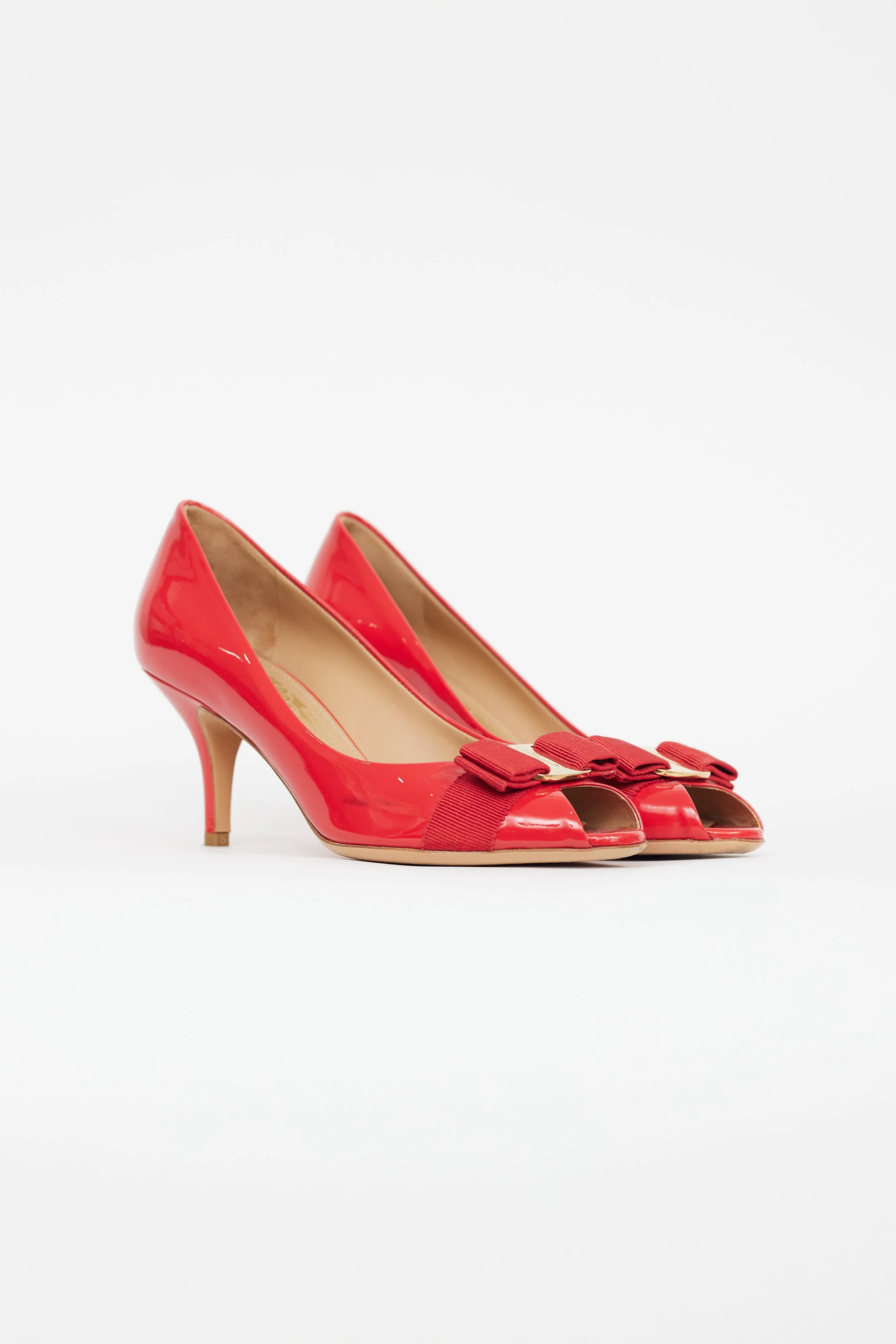 Red Patent Leather Pump