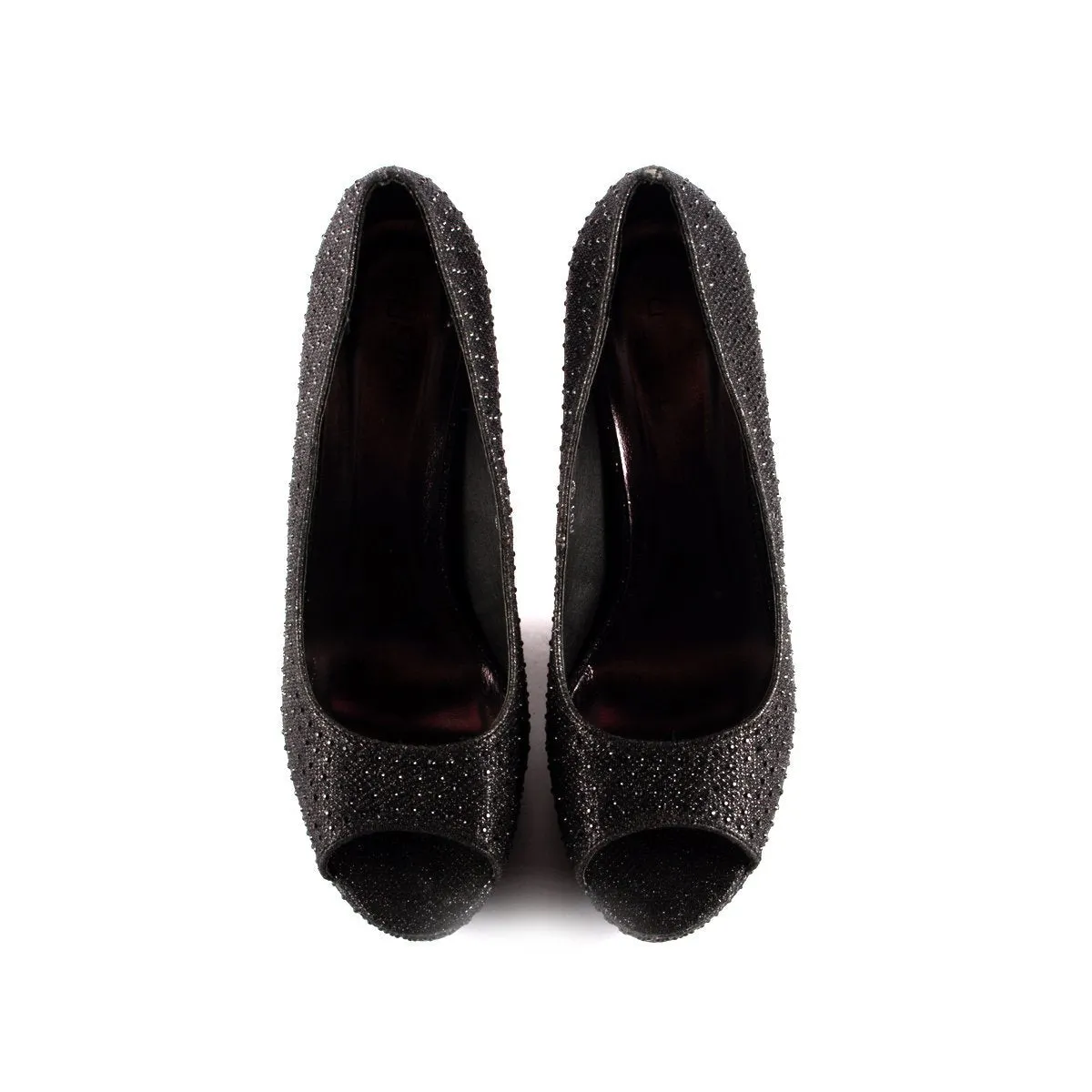 SHELBY Peeptoe Platform Sandal
