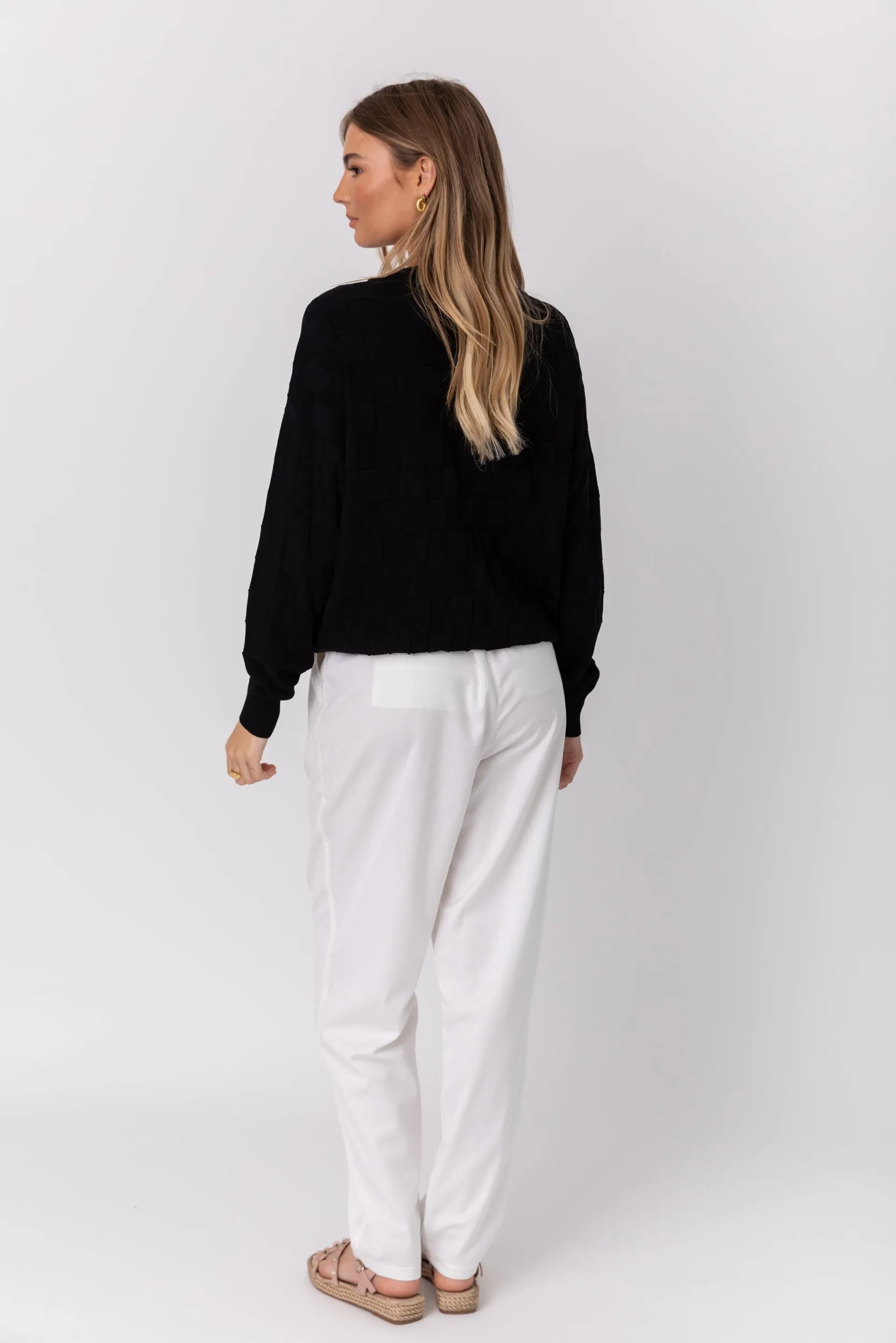 WESTLEY Knit Jumper Black